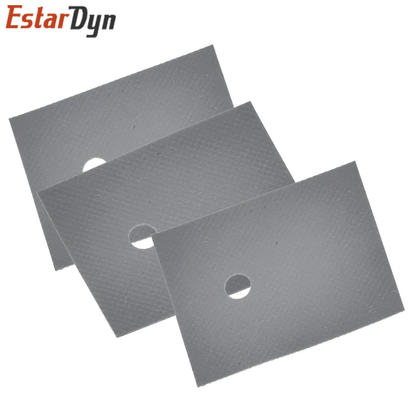 10pcs Large TO-3P TO-247 silicone sheet insulation pads silicone insulation film