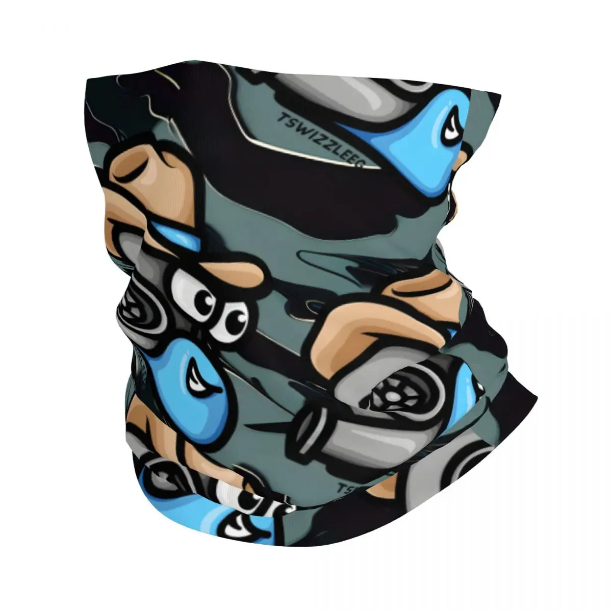 Smart Bandana Neck Cover Motorcycle Club T-Turbo Wrap Scarf Hiking Unisex Adult Winter