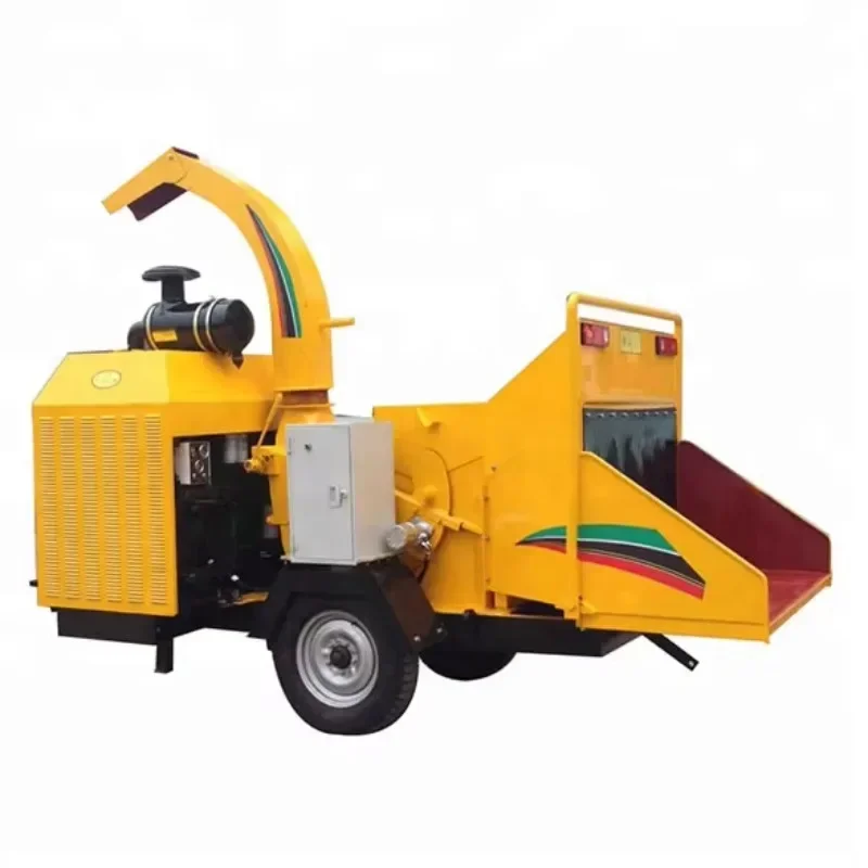 6130 Auto Feed Wood Chipper Shredder for Tree and Branches CE Approved
