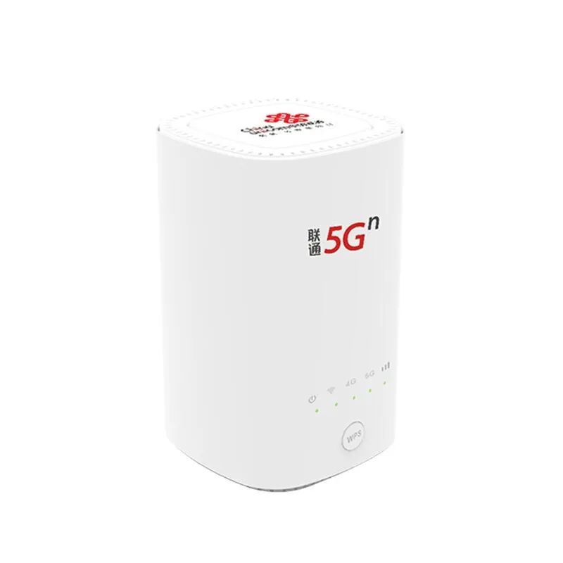 Originele China Unicom 5G Cpe Vn007 + Draadloze Cpe Pro Routers Met Sim Kaart Ondersteuning 5G Nsa/Sa Nr N1/N3/N8/N20/N21/N21/N41/N77/N78/N79