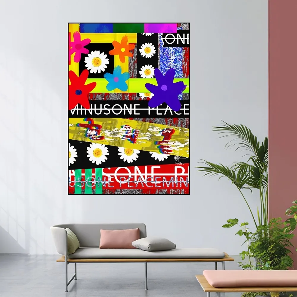 G-Dragon Daisy Peaceminusone Poster Home Room Decor Livingroom Bedroom Aesthetic Art Wall Painting Stickers