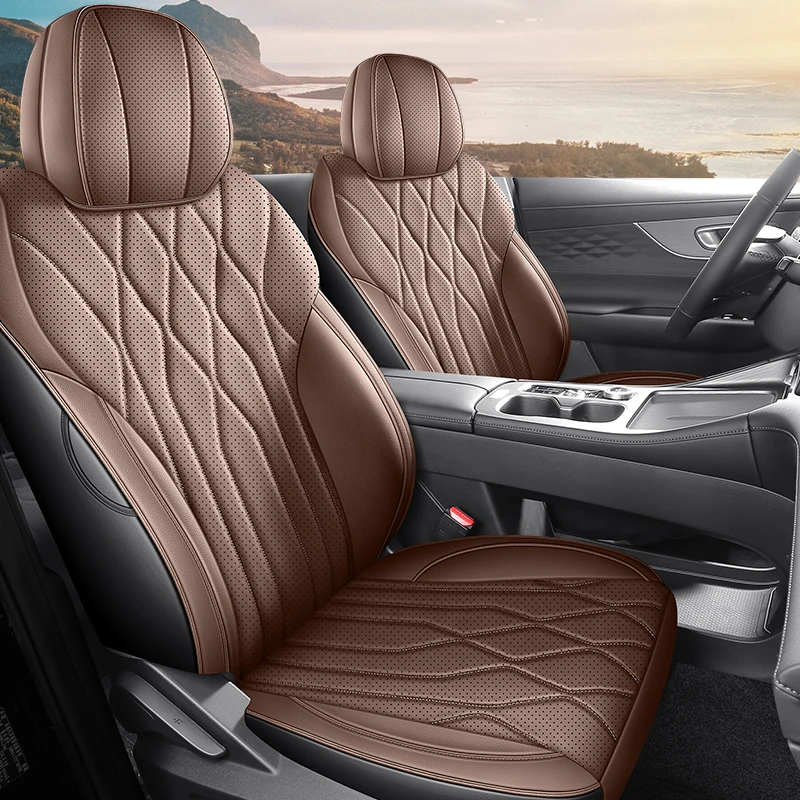 

For 2025 Chery Tiggo 8 Super Hybrid Ultimate Chery Tiggo 8 Pro Plus Custom Fit Accessories Car Seat Covers 3 Rows 7 Seats