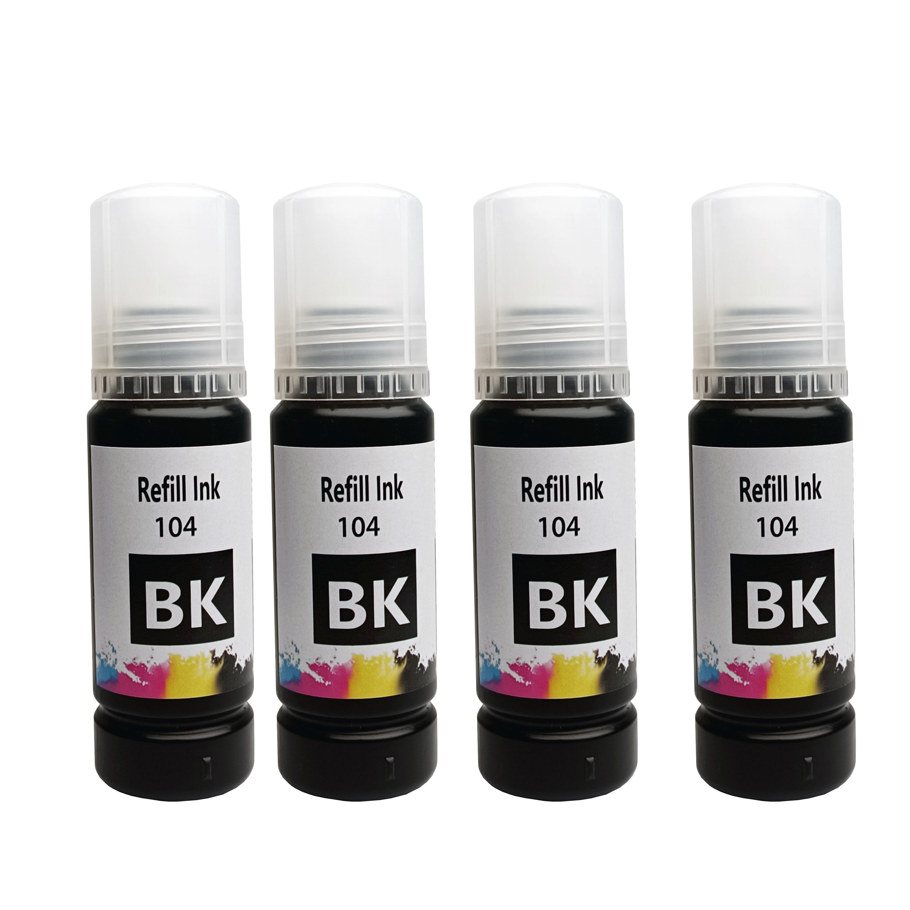 104 حبر متوافق مع زجاجة حبر Epson 104 للطابعة Epson ET-2710 2711 2712 2714 2715 2720 2721 4700 2726 3700 3750 4750 #4