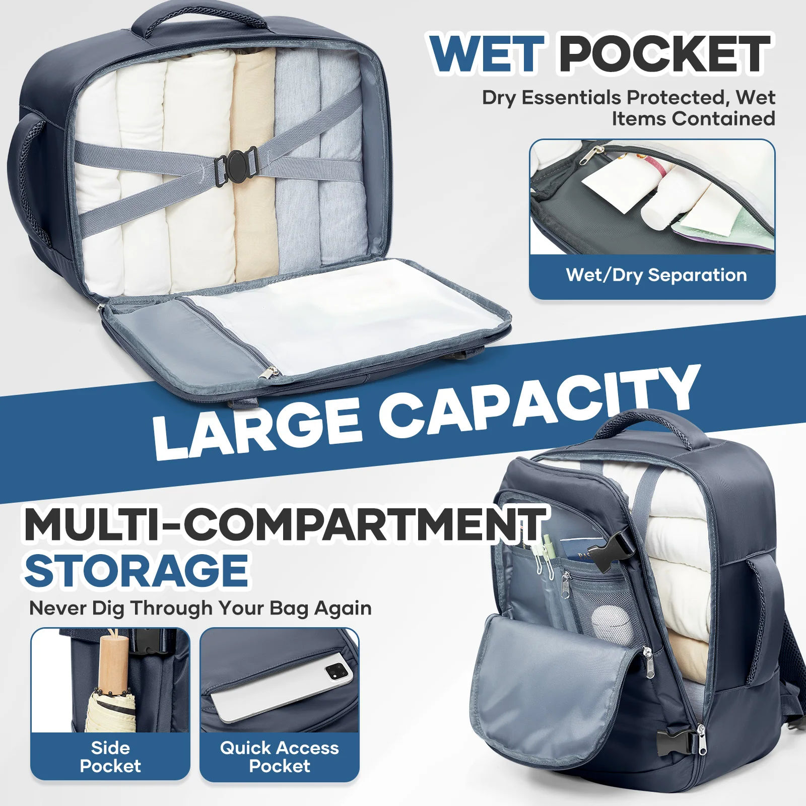 Thumbnail 3 - #32 Trending Carry-On Luggage.Bag Right Now