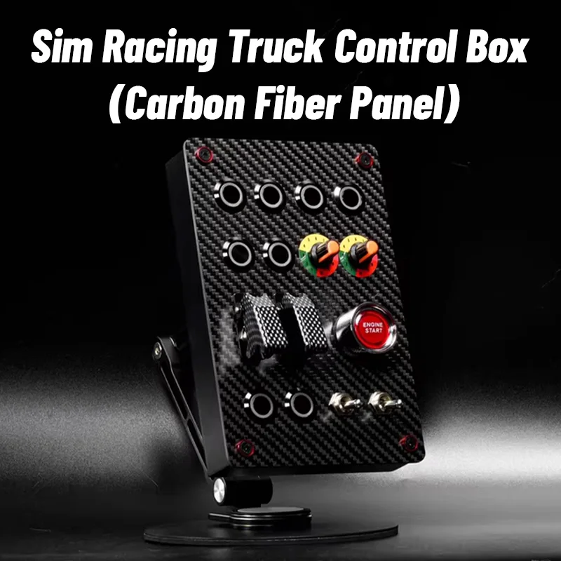 

Racing equipment SIMNANMU Simulation Control Box Controller Multi-Function Control Box RGB Thrustmaster Fanatec ACC For PC