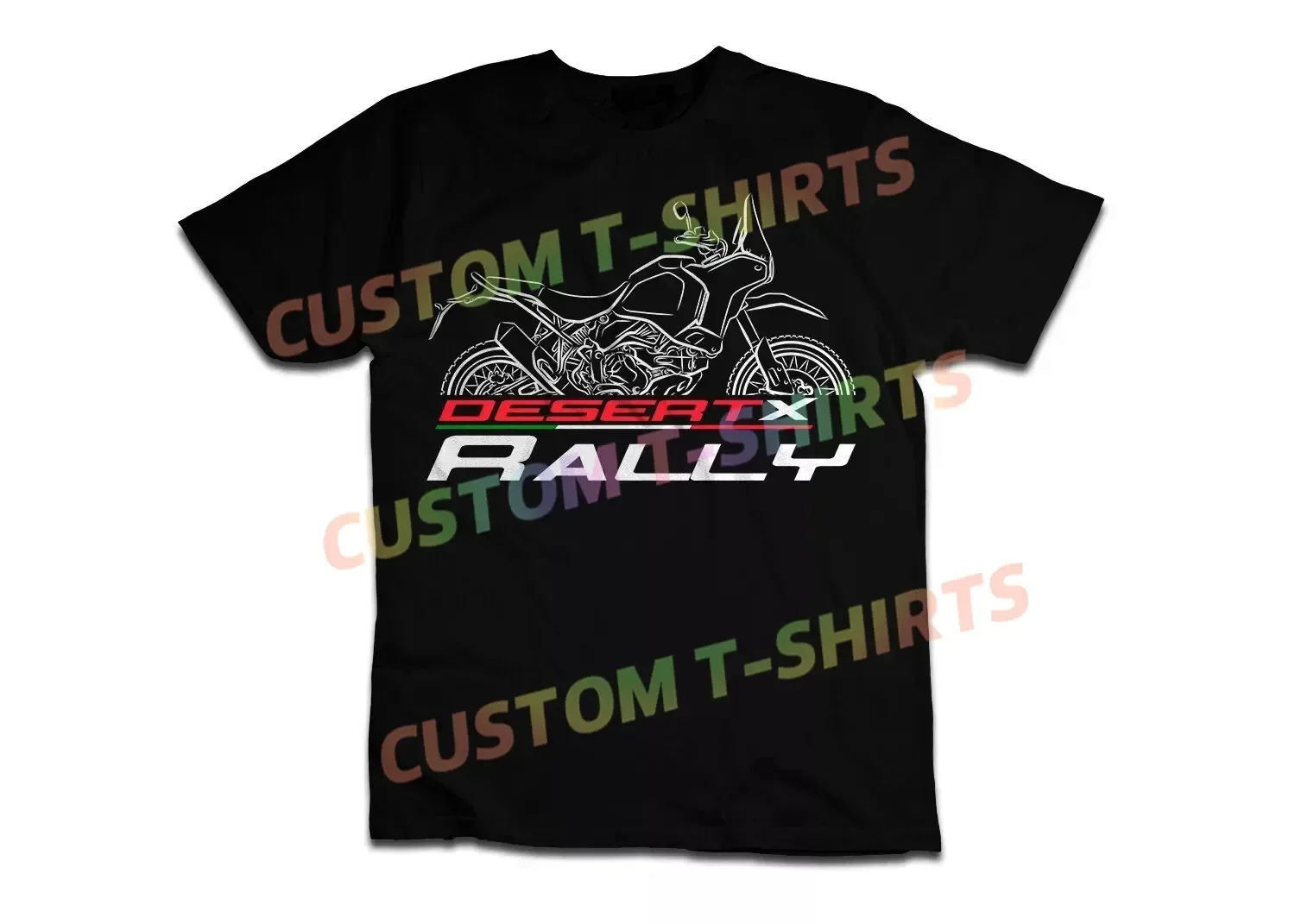 

2025 Men T Shirt Casual Ducatis DesertX Motorcycle for Adventure Riders T-shirt Graphic Summer Short Sleeves 100% Cotton S-3XL