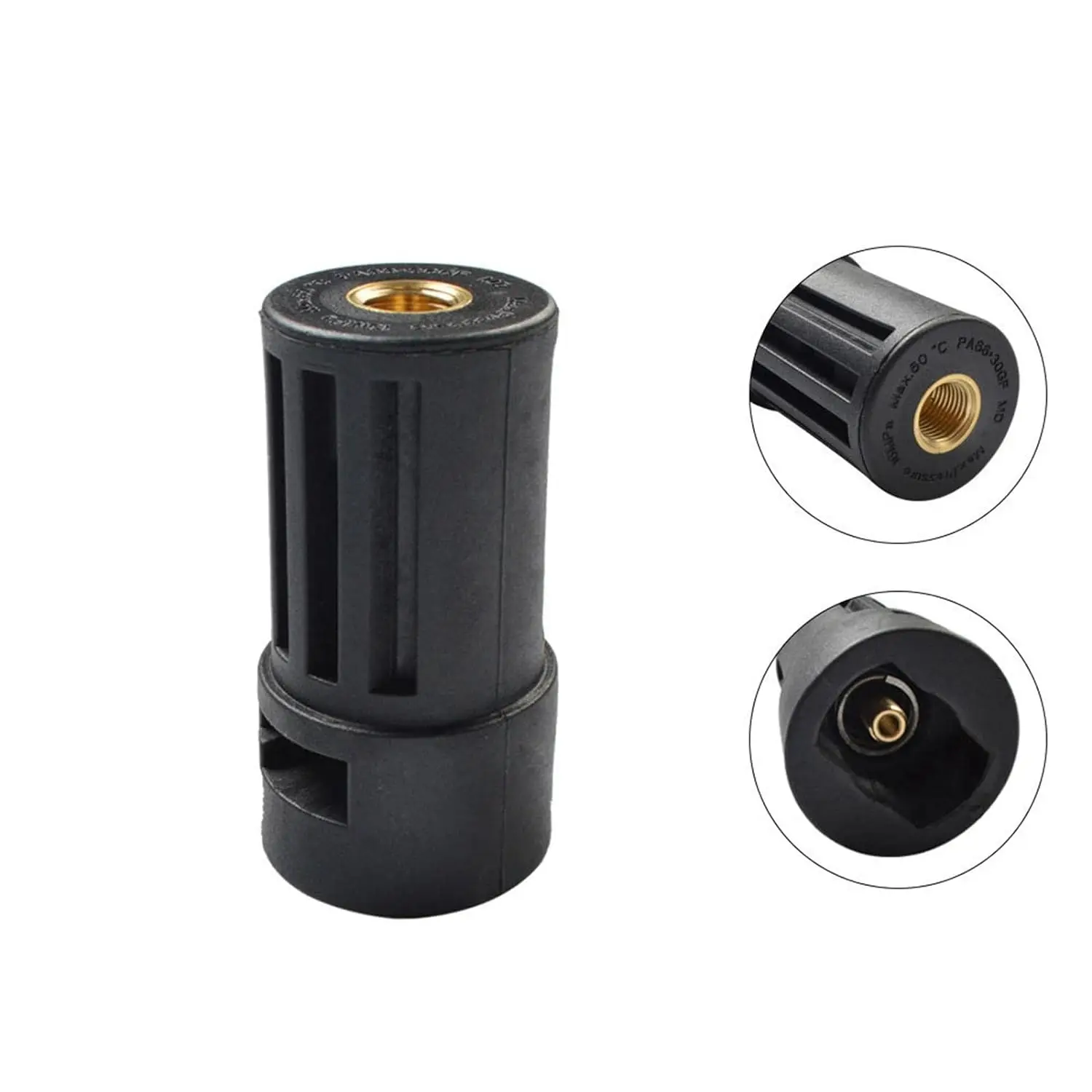 High Pressure Washer Outlet Fitting Adapter For Spray Guns with 1/4 Inch Bayonet(Female) For Karcher Hobby Accessories