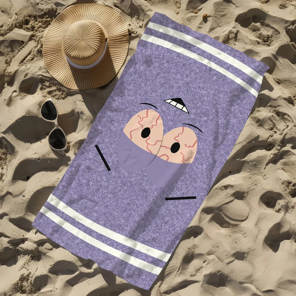 Toallin S-Southpark Towel Beach Quick Dry Soft Pool Towels Gift for Travel Gym Shower Camping sports