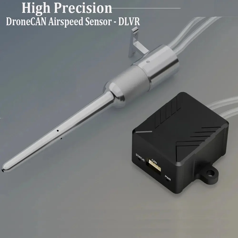 High Precision Dronecan Airspeed Sensor- Dlvr Supports 2500 Pa And 226.8 Km/h Dronecan Protocol Integration For Rc Drone