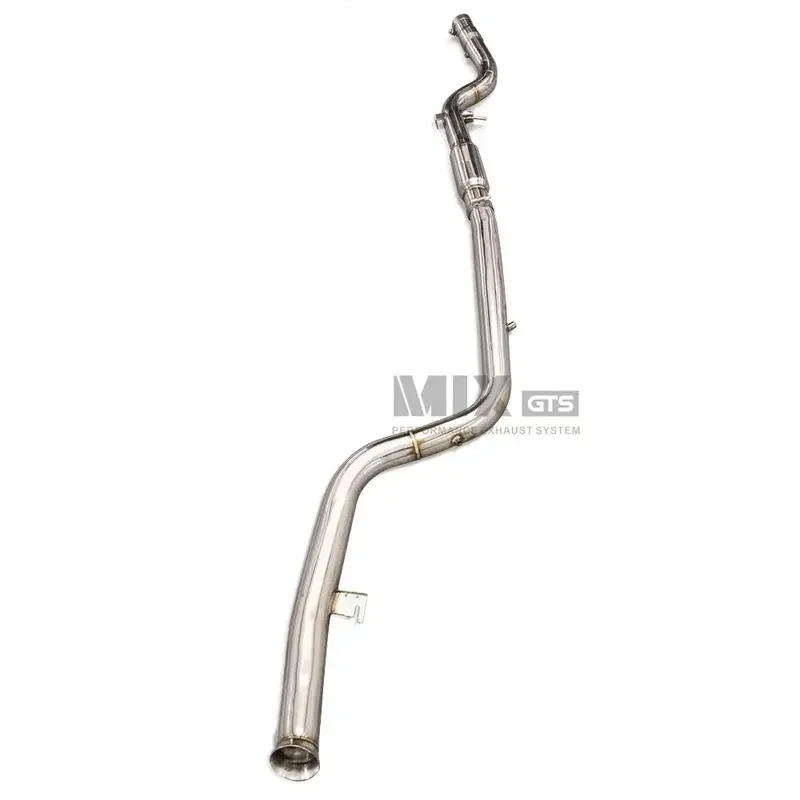 High Performance middle section 304 quality stainless steel car exhaust system for BMW 225 2.0T with silenced exhaust pipe