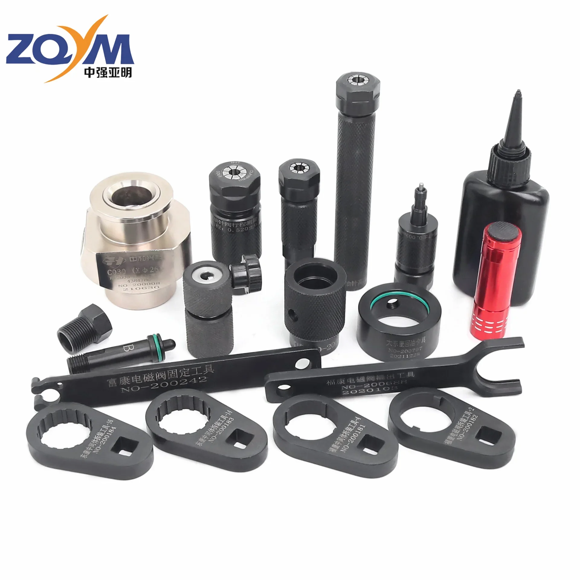 ZQYM Professional High Precision Common Rail Injector Disassembly Measurement Finishing Tools for Cummins Foton and Dongfeng