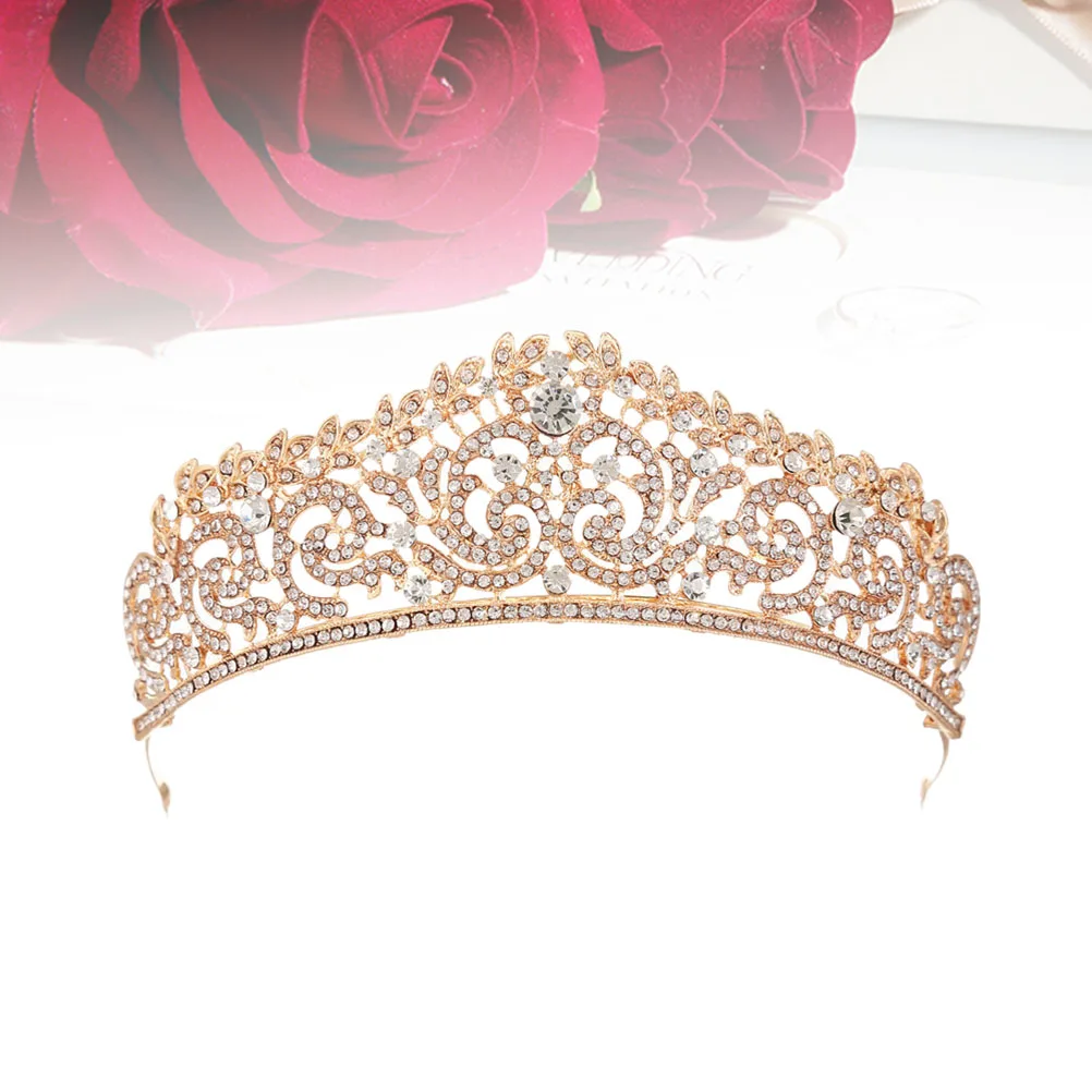 

European Style Baroque Crown Girl Child The Prom Crowns for Women Hair Accessory Classic