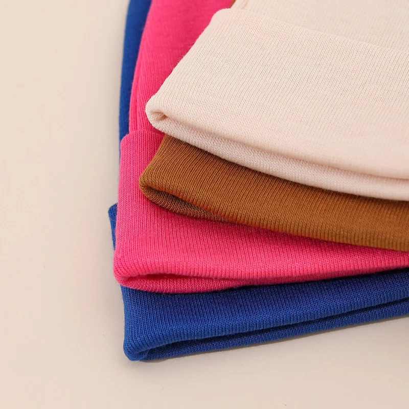 قبعة محبوكة بسيطة عبر الحدود للنمط الأوروبي والأمريكي، قبعة أطفال خارجية، قبعة صوفية كاجوال متعددة الاستخدامات بالجملة