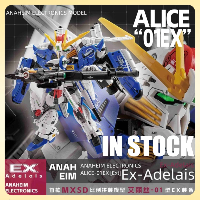 

IN STOCK Anaheim Alice-01 EX MGSD Assembly Model Kit ANAHEIM ELECTRONICS EX-S Action Figure Mech ABS Robot Toy Collection Gift