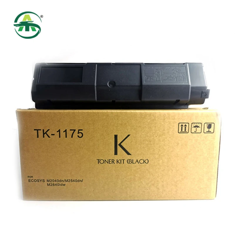 Cartucho de tóner BK380g TK1175 TK-1175 para Kyocera ECOSYS M2040dn/L M2640idw/L, suministros de fotocopiadora en polvo compatibles con tóner, 1 unidad