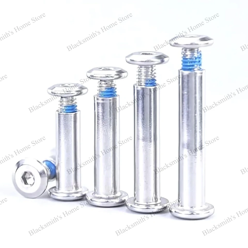 304 Suspension M8 Bike Rear Shock Screws, Bike Lockable Bolts, Stainless Strong Screws Hardware Accessories