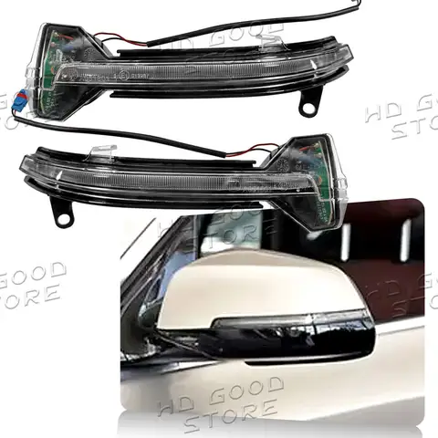 63137308535 63137308536   자동차 후면 미러 표시기 BMW 5/6/7 시리즈 F01 F02 F06 F10 F12 F13 용 왼쪽/오른쪽 회전 신호등 램프