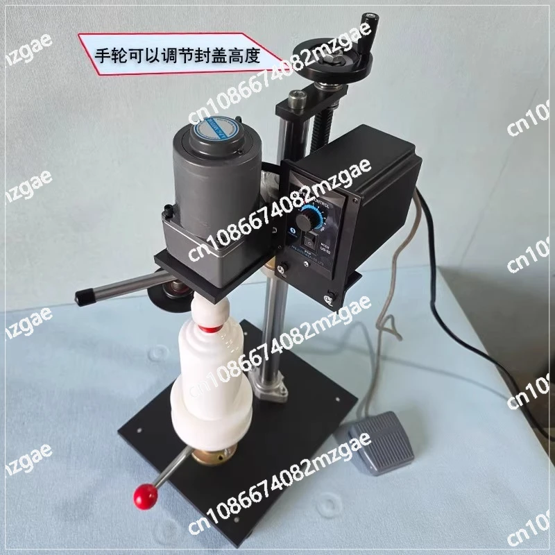 White porcelain wine bottle capping machine capping machine