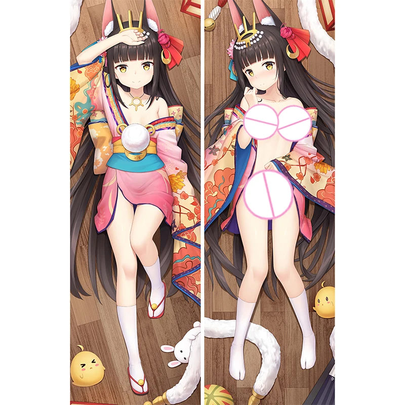 

Dakimakura Anime Pillow Cover Nagato no Kuni Double Sided Print 2Way Cushion Bedding Festival Gifts Gifts