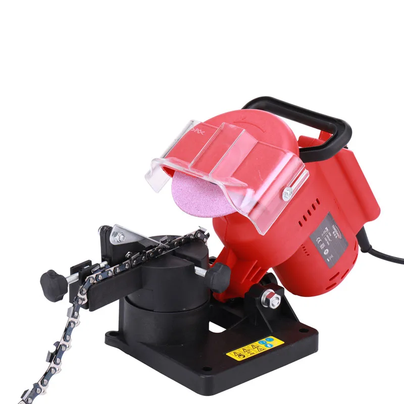 High Power All Copper 220V Chain Grinding Machine 220W Electric Chainsaw Sharpener Woodworking Chainsaw Grinder Repair Tools