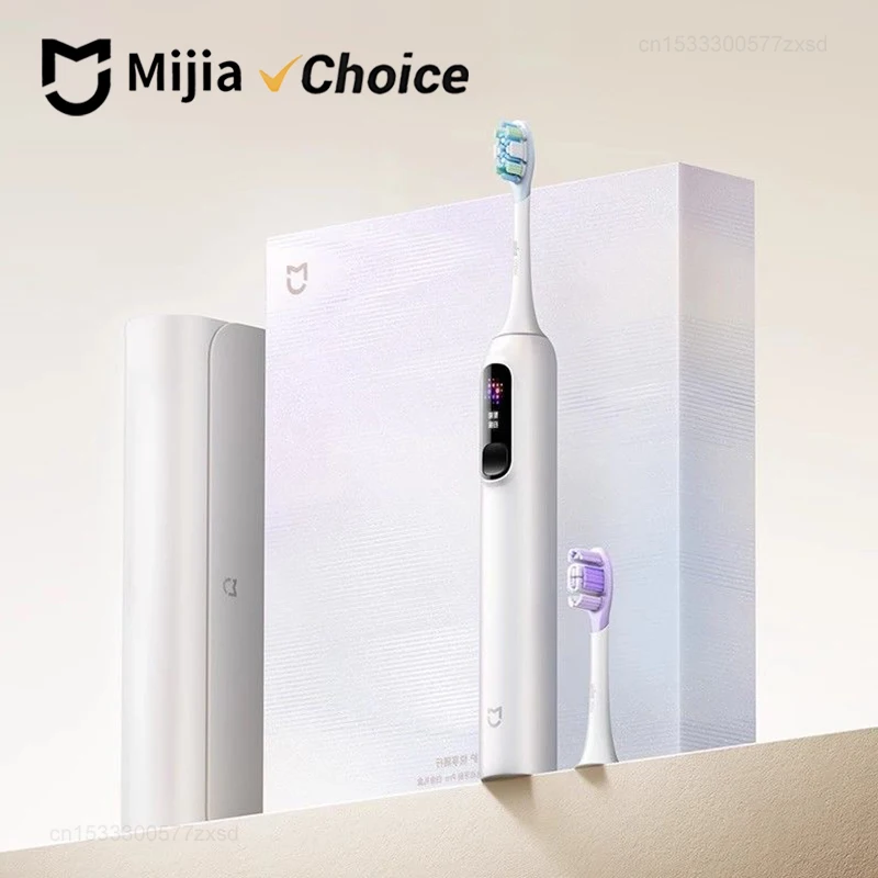 

Mijia Oscillation Electric Toothbrush Pro Gift Box with Travel Case,180 Days Battery,Smart Display,IPX8 Waterproof with Two Head