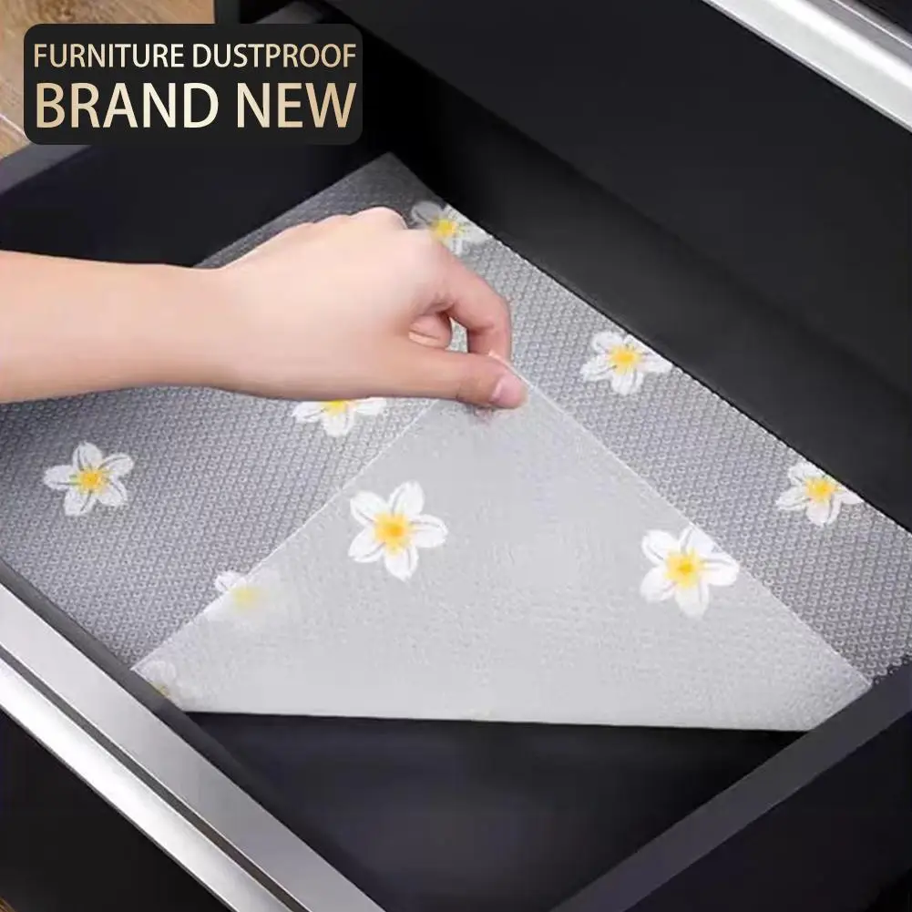 Non-Adhesive Drawer Mat Shelf Cover Liners 30cm X 100cm Non Slip Waterproof Closet Placemat Table Pad Cabinet Oil-proof Liners
