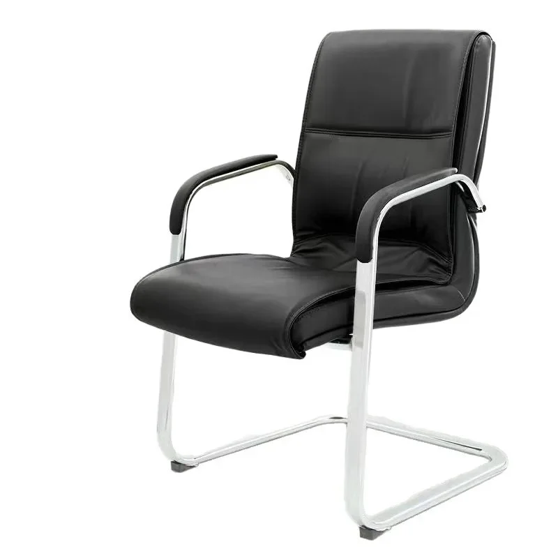 Conference Room Chair Backrest Bow Office Chair Human Bow Conference Office Mahjong Computer Leather