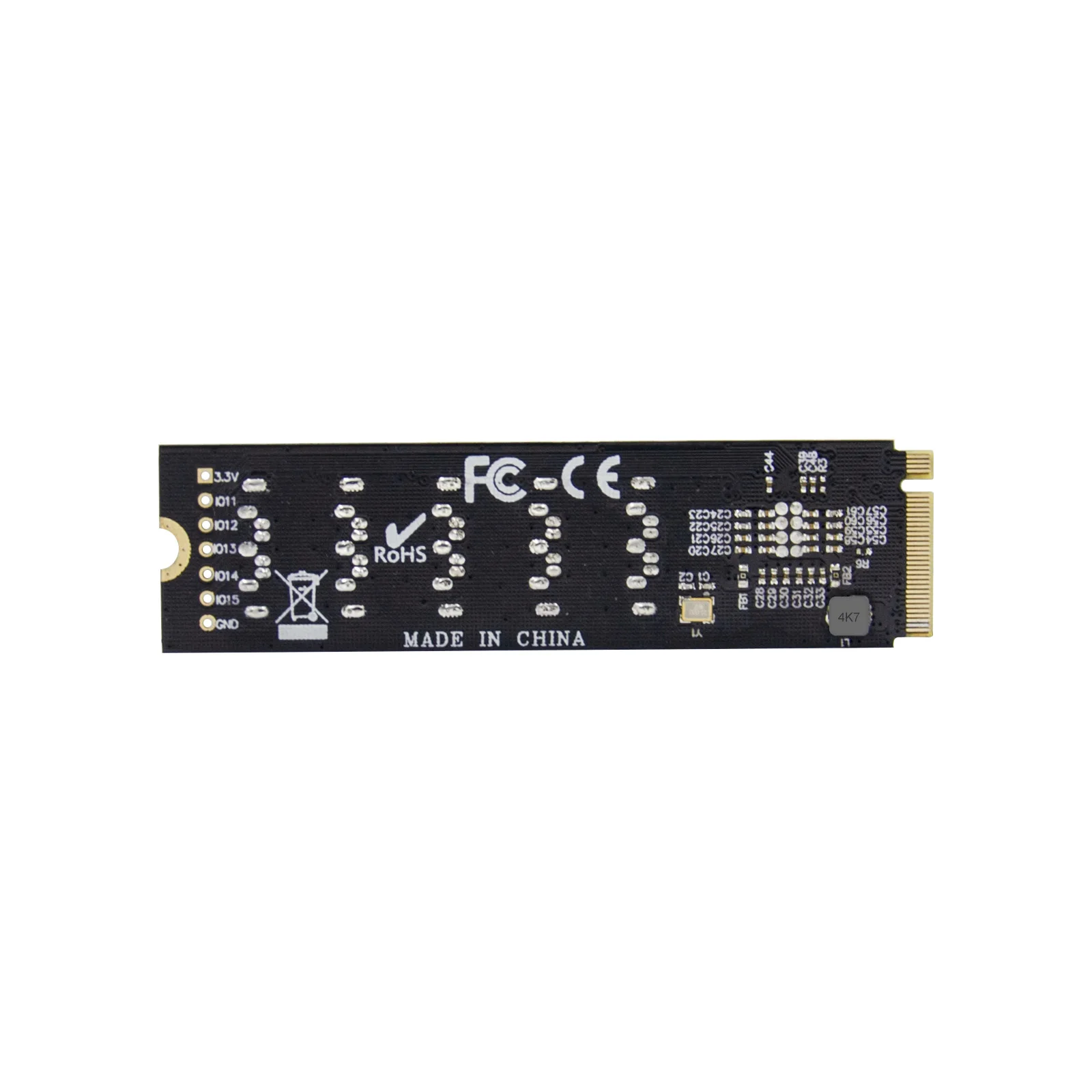 SUNWEIT ST532 M.2 M JMB585 SATA Gen3-uitbreidingskaart met vijf poorten