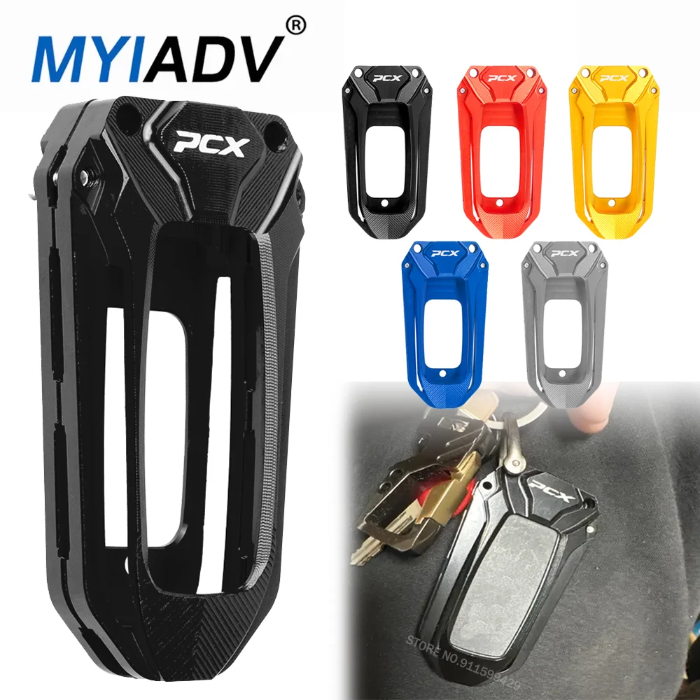 Für Honda PCX 160 PCX 160 PCX-160 Motorrad Fernbedienung Schlüssel Fall Shell Geändert Schlüssel Schutzhülle Keyless Halter Kappe Zubehör