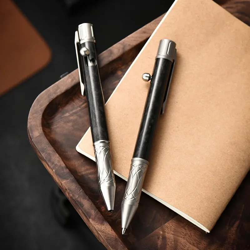 Titanium Alloy Tactical Pen EDC Collection Signature Pen Writing G2 Refill Multifunctional Window Breaker Outdoor Survival Tools