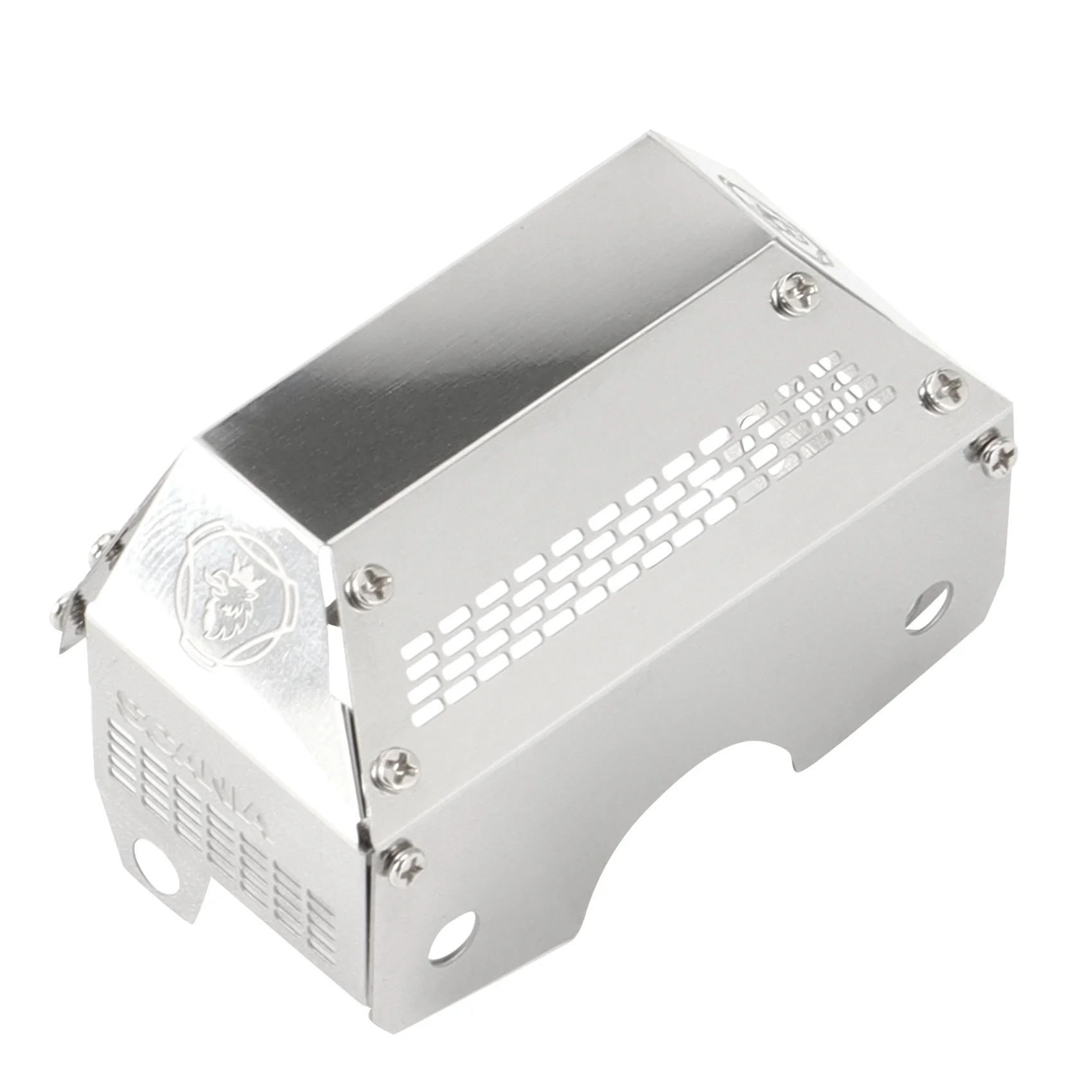 Capa de caixa de câmbio de metal BAAA para 1/14 Tamiya Benz Actros 56348 3363 1851 Scania 620 56323 Man 56325 Tgx Peças de caminhão RC