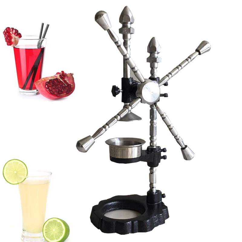 

Manual Juicer Rotate Hand Press Juicer Pomegranate Orange Lemon Sugar Cane Juice Fruit Tool