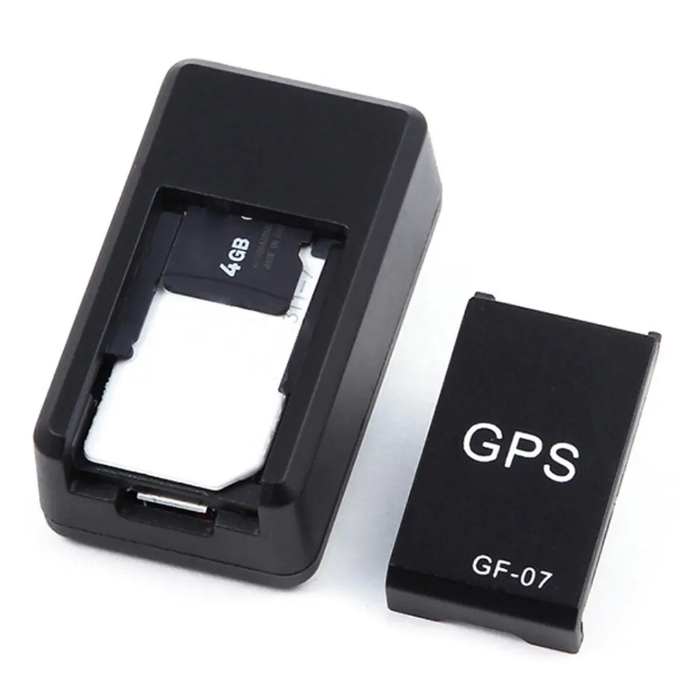 Hot Mini Magnetic Car Vehicle GSM GPRS GPS Tracker Locator Real Time Tracking Portable Car GPS Trackers GF-07 Tracking Device