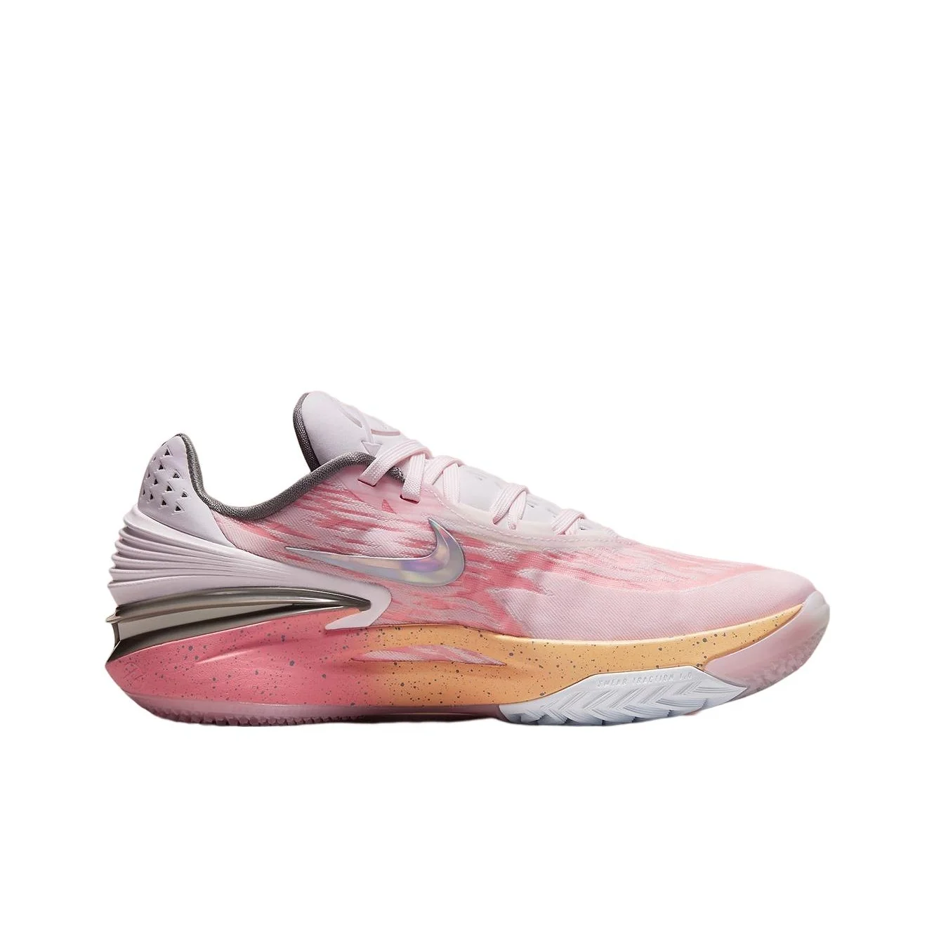 Nike Air Zoom G.T. Cut 2 Fabric Low top Basketball Shoes Unisex Pink International Version DJ6015-602 view 3