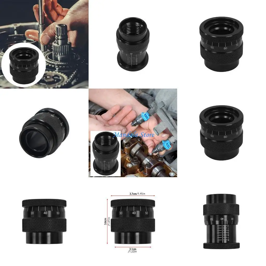 

U2JC Automotive Adapters Spring Height Measurement Tool 1.6 2.2 Inches Ranges Durability Metal Micrometric With Clear Scale