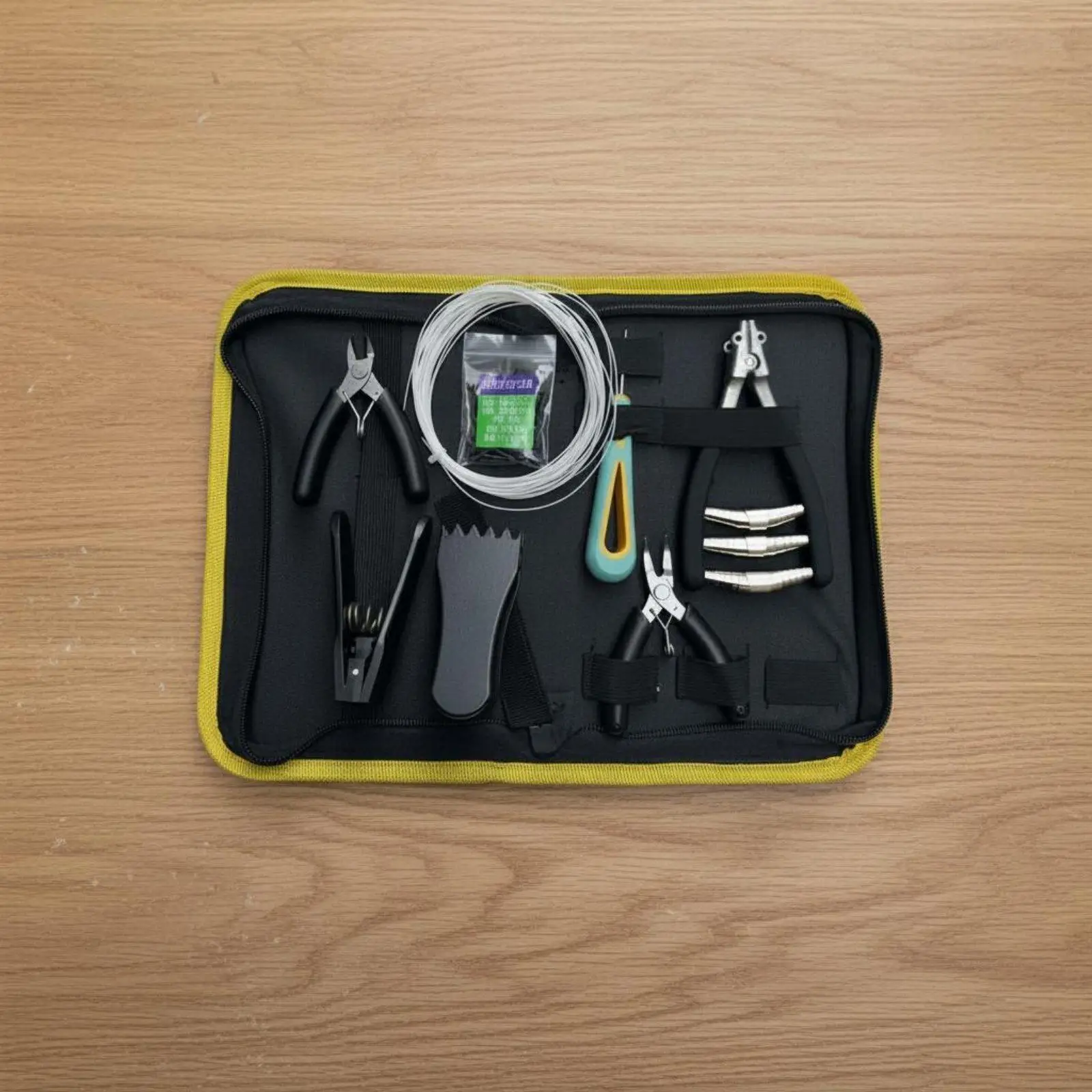 8 Pieces Multi-Functional Badminton Racket Stringing Tool Kit Sturdy Badminton