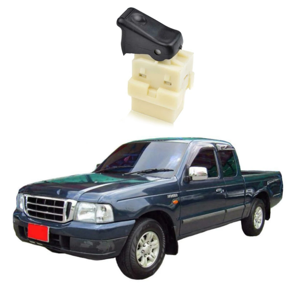 Regulador Da Janela De Poder Para Ford Ranger, Interruptor Da Janela, Acessórios Do Carro, 84810-645124, 2002-2005