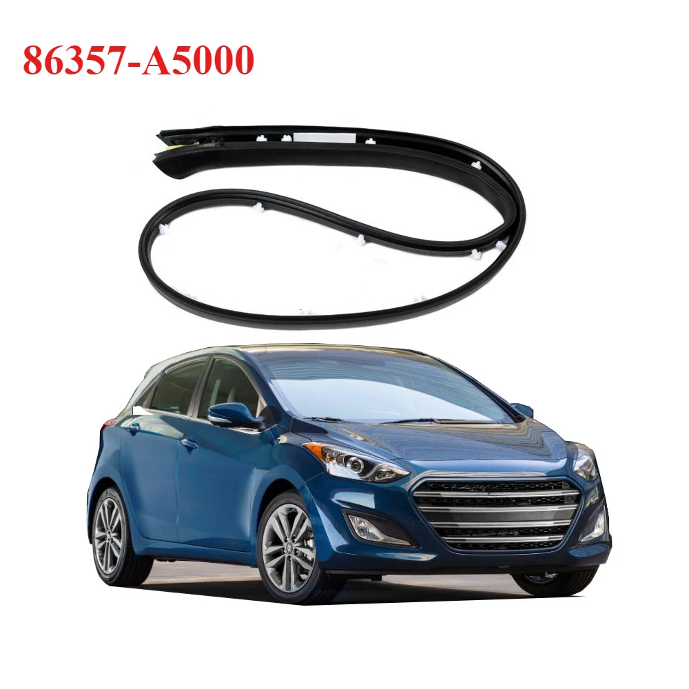 

1 шт., защитная резиновая лента для Elantra GT 2013-2017 86357A5000, резиновая уплотнительная лента капота переднего бампера 86357-A5000
