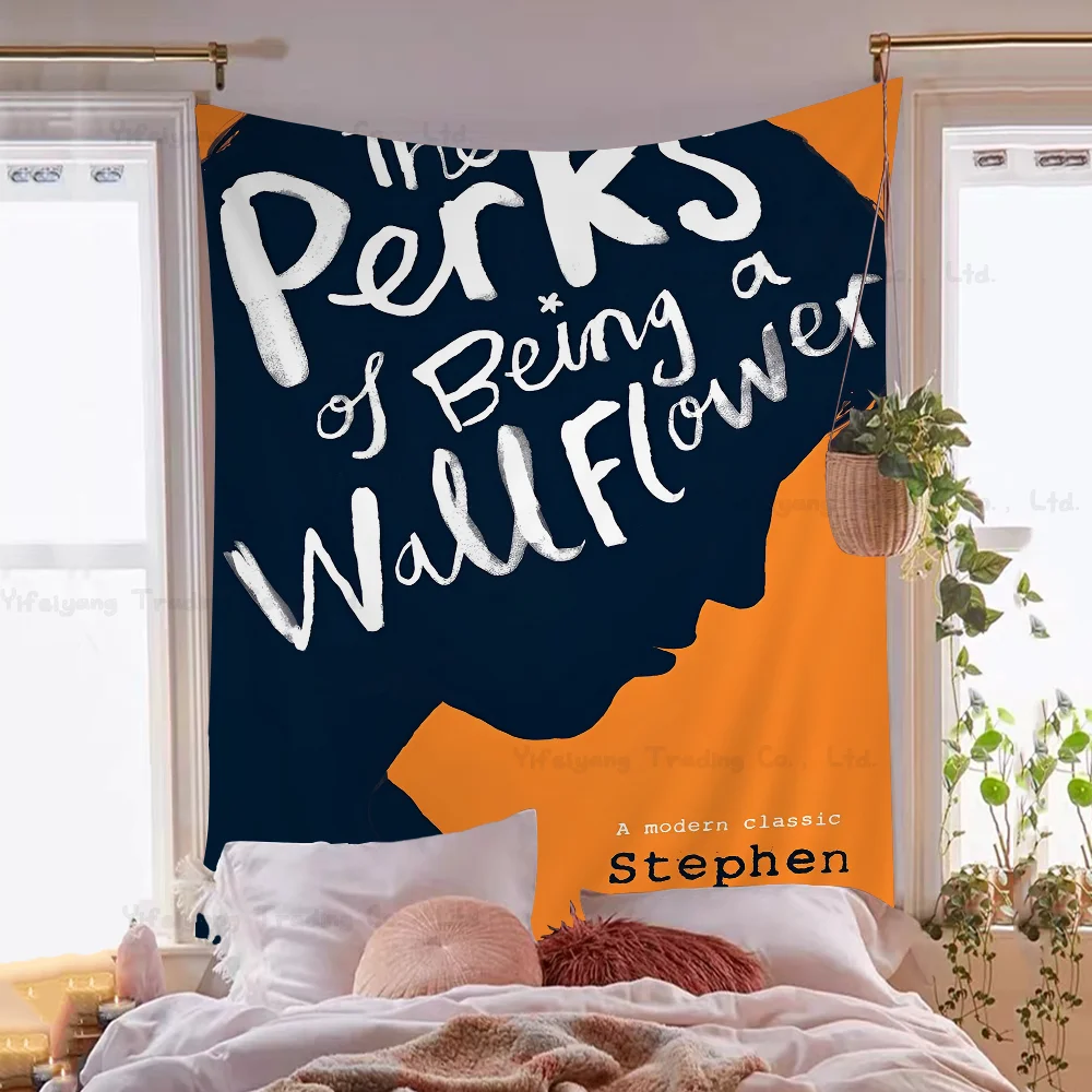 The Perks Of Being A Wallflower. Printed Large Wall Tapestry Hanging Tarot Hippie Wall Rugs Dorm Home Decor