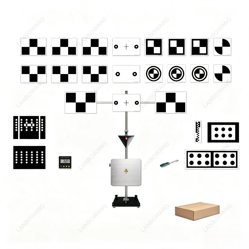 ACC Calibration Radar Reflector Board, Universal ACC Calibration Tool For VW Audi BMW Mercedes BYD Great Wall Geely Vehicles