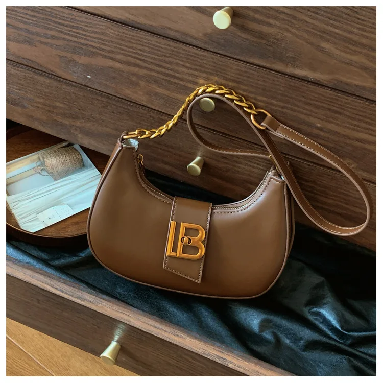 2026 Mini vierkante tas voor dames, chique onderarm- en crossbodytas, veelzijdige en compacte schoudertas voor dagelijks gebruik