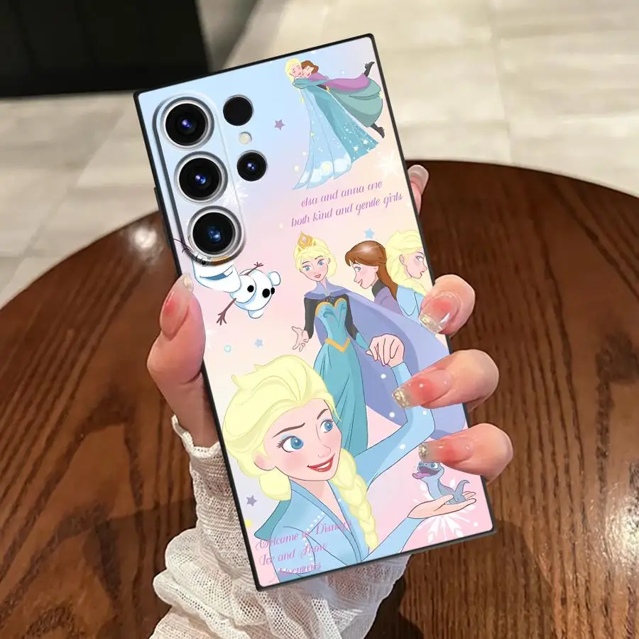 حافظة لهاتف سامسونج جالاكسي S22 S25 + S21 S24 + S24 Plus S20 S23 FE S25 Ultra S9 غطاء هاتف خلفي ناعم #4