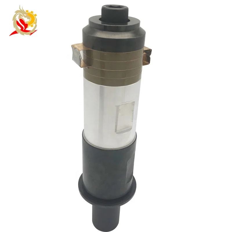 High Power 2000W Ultrasonic Welding Transducer 20khz Piezoelectric Transducer