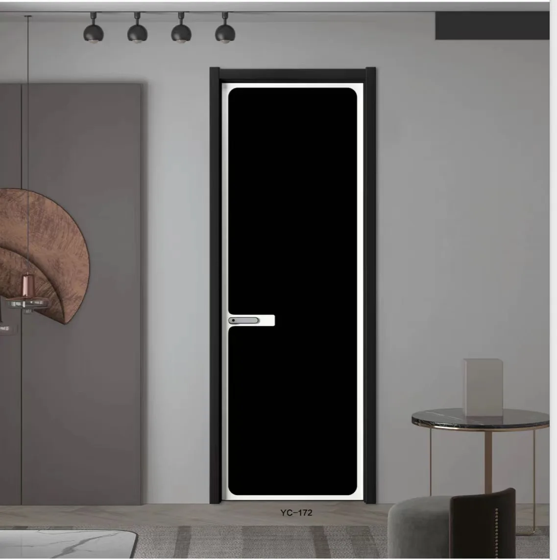 

Interior paint door, household all-wood hotel high-end minimalist set manufacturer wholesale