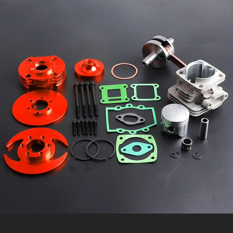 

Performance Cylinder Head Piston Ring Crankshaft Kit (Big Bore Kit) for 47CC 49CC Mini Moto Dirt Pit Bike Parts