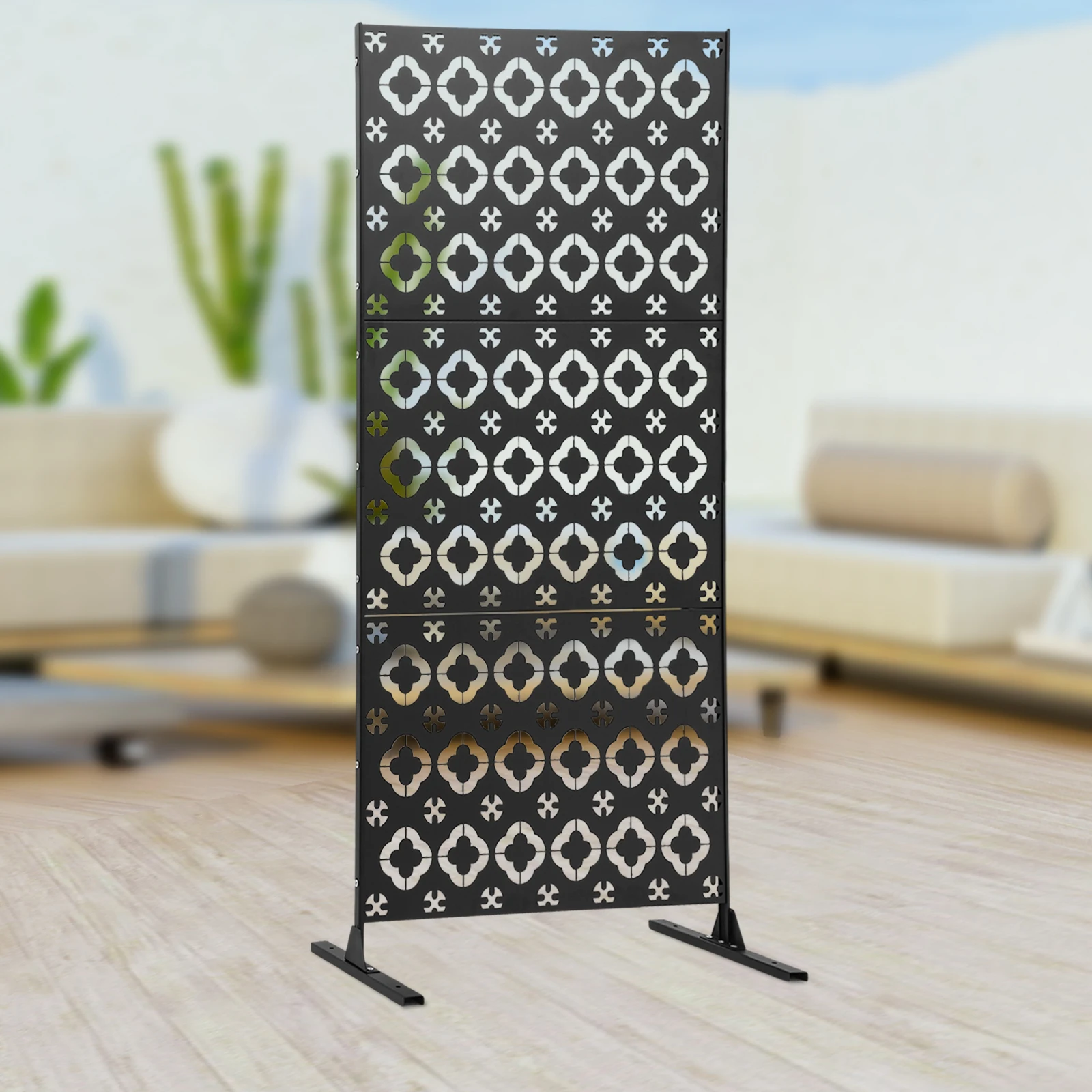 

Декоративные панели-экраны для конфиденциальности 90*40*190 см, динамичный дизайн пространства для помещений/балконов/дворов