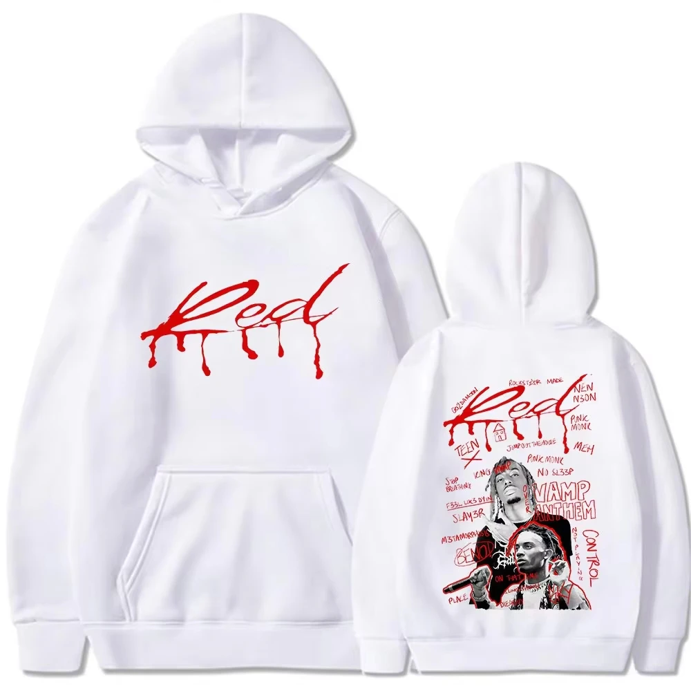 2026 Rapper Whole Lotta Red Hoodie Opium Ken Carson Narcissist Gothic Hooded Sweatshirt Men