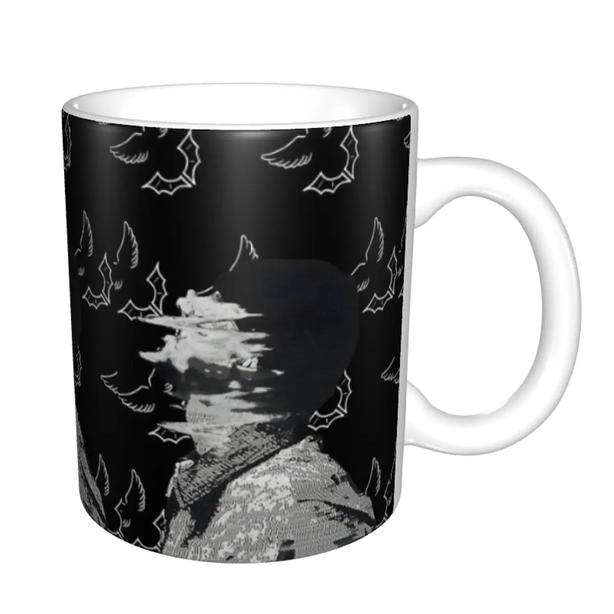 Personalized Duki Rapper Rockstar Music Coffee Mug DIY Ceramic Tea Milk Mug