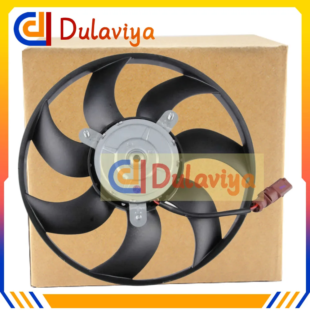 ENGINE COOLING FAN FOR SKODA SUPERB II OCTAVIA Combi YETI VW CC Van B7 7740041 1K0959455DL 1K0959455ES 1K0959455ET 1K0959455Q