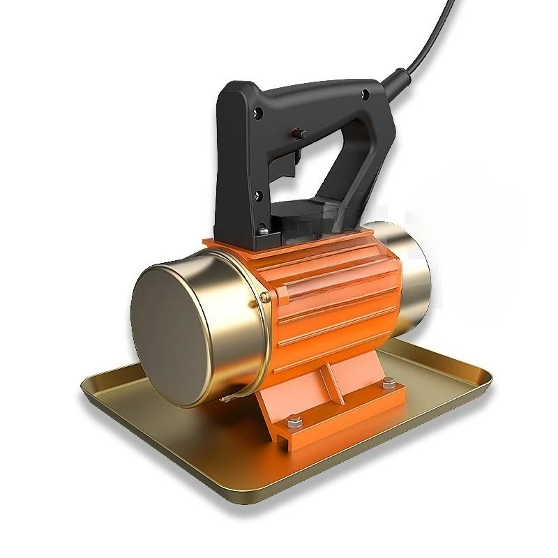 Portable concrete polisher Small attached flat vibrator Cement vibration polishing single three-phase 220v